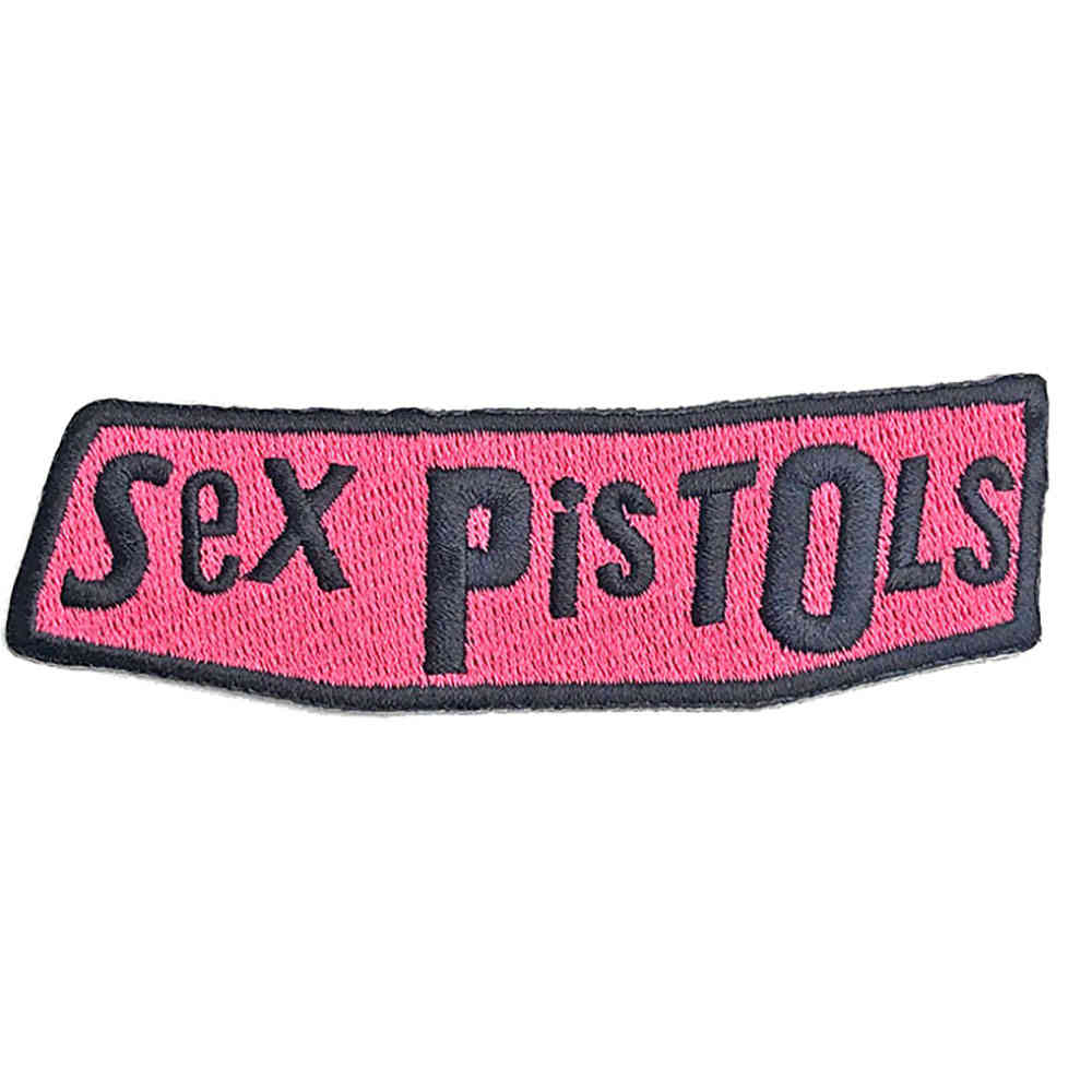 Sex Pistols - Logo Patch - Rosa/Schwarz